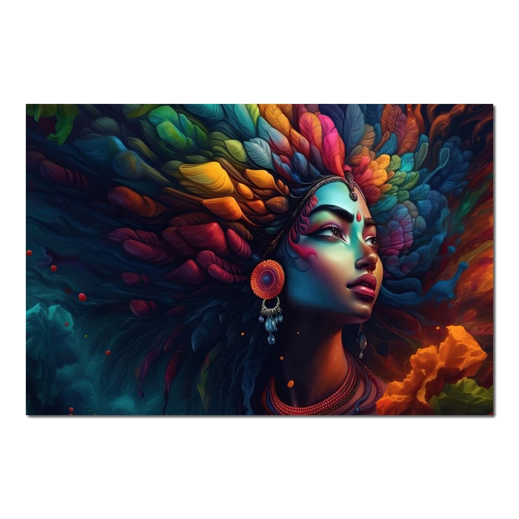 Krishna's Charm HinduOmDesigns Poster / 30" x 20" Posters, Prints, & Visual Artwork hindu canvas wall art YBPI8QOY
