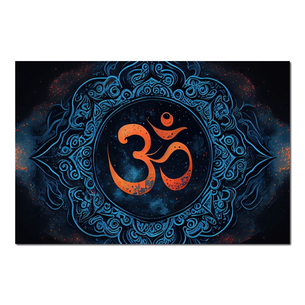 Om Mantra HinduOmDesigns Poster / 30" x 20" Posters, Prints, & Visual Artwork hindu canvas wall art 46SRMKWM