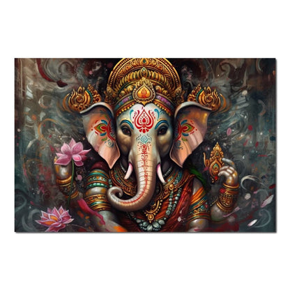 Ganesha's Creativity HinduOmDesigns Poster / 30" x 20" Posters, Prints, & Visual Artwork hindu canvas wall art B46158Y8