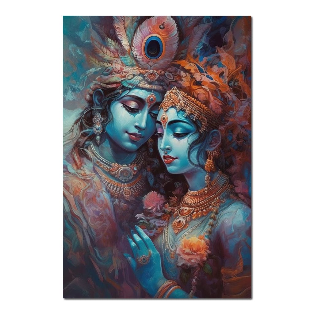 Love's Embrace HinduOmDesigns Poster / 20" x 30" Posters, Prints, & Visual Artwork hindu canvas wall art I2J5HUGB