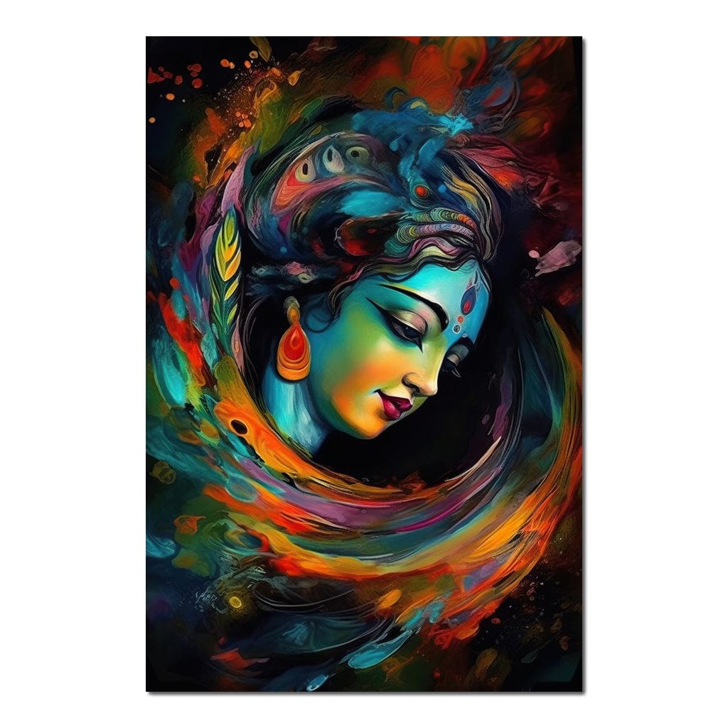 Hindu Goddess 4 HinduOmDesigns Poster / 20" x 30" Posters, Prints, & Visual Artwork hindu canvas wall art GW4EURAA