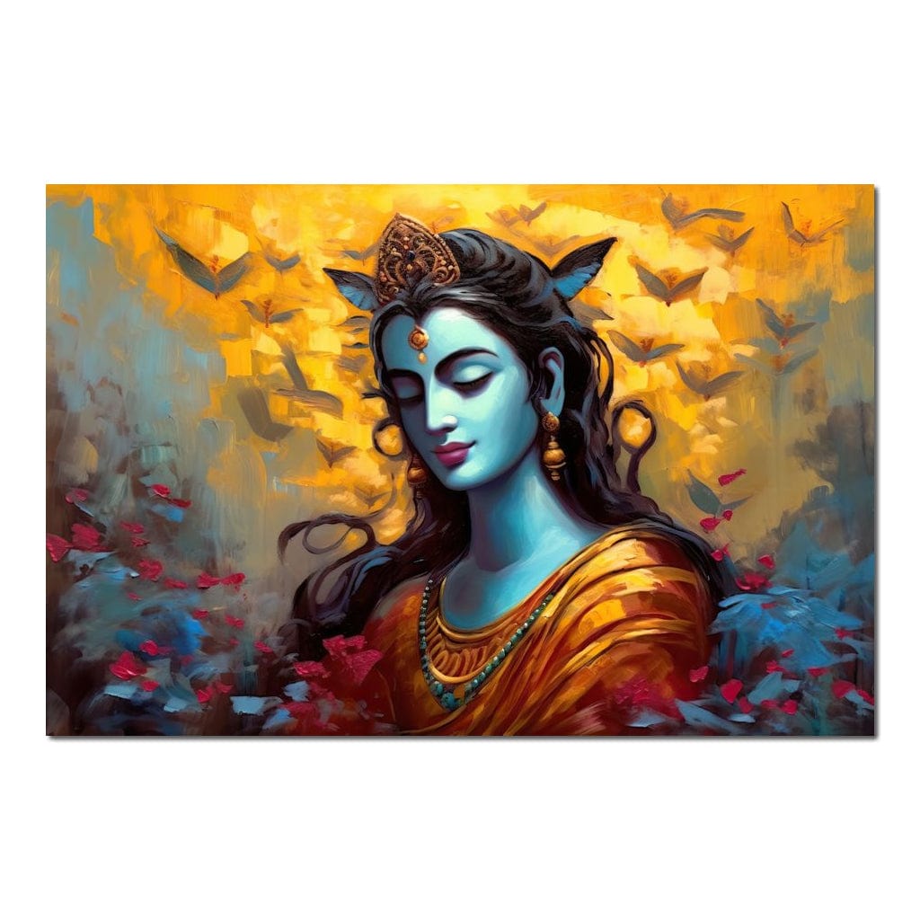 Hindu Goddess HinduOmDesigns Poster / 30" x 20" Posters, Prints, & Visual Artwork hindu canvas wall art RHIGGRJS