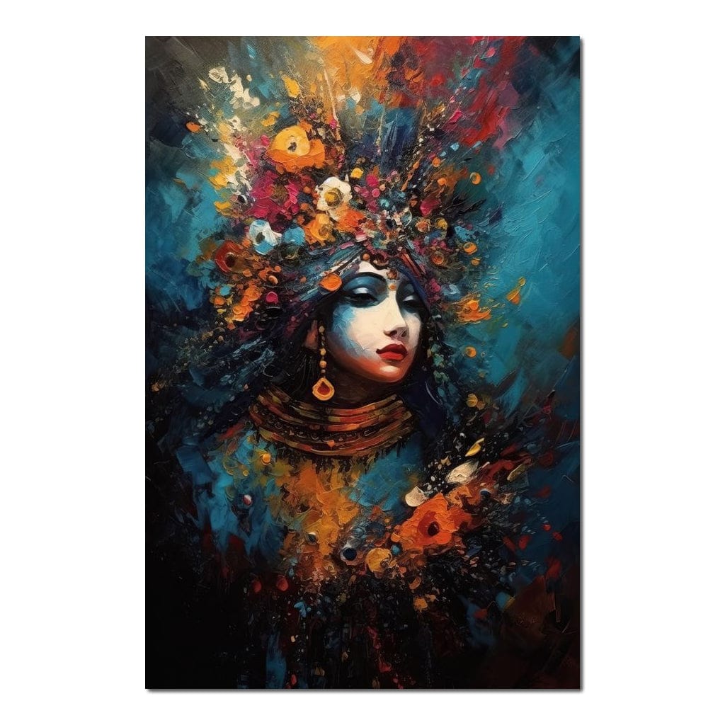 Hindu Goddess 6 HinduOmDesigns Poster / 20" x 30" Posters, Prints, & Visual Artwork hindu canvas wall art MOS5003S