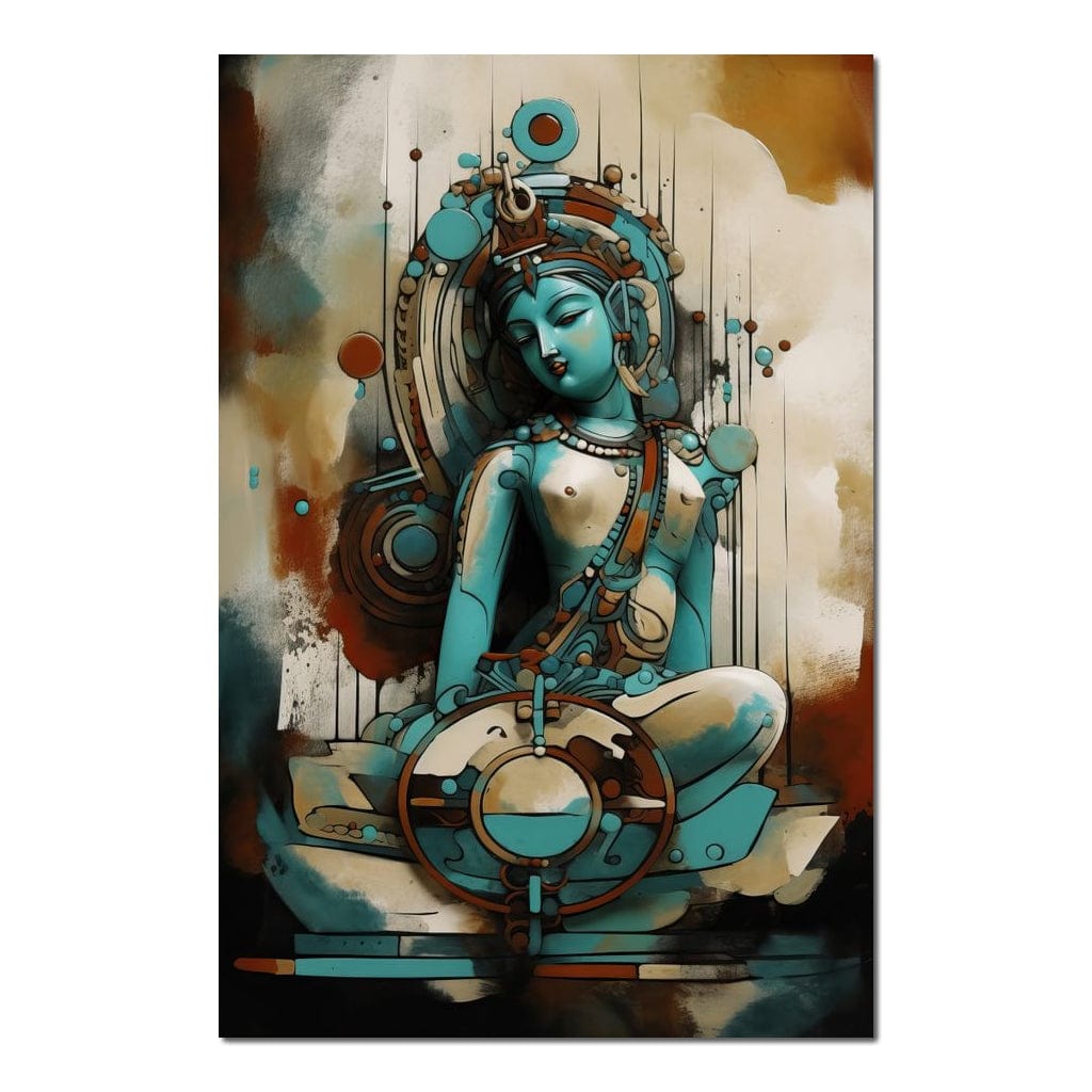 Hindu Goddess 5 HinduOmDesigns Poster / 20" x 30" Posters, Prints, & Visual Artwork hindu canvas wall art S07VIGW4