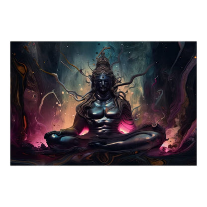 Kinetic Shiva HinduOmDesigns Poster / 30" x 20" Posters, Prints, & Visual Artwork hindu canvas wall art EOYNMID0