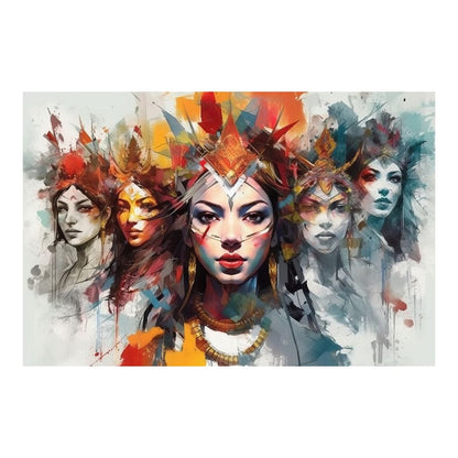 Navaratri Celebration 2 HinduOmDesigns Poster / 30" x 20" Posters, Prints, & Visual Artwork hindu canvas wall art 2EZ2TSDE