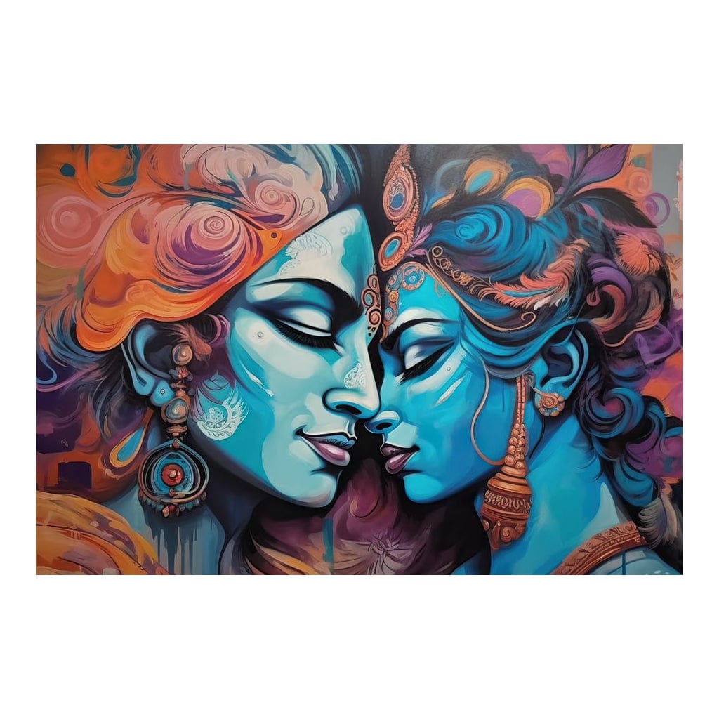 Soulmates HinduOmDesigns Poster / 30" x 20" Posters, Prints, & Visual Artwork hindu canvas wall art 29R9BVUO