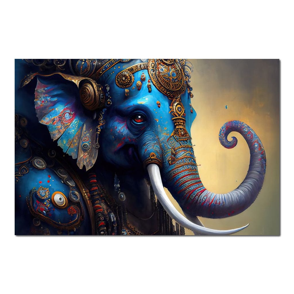 Ganesha's Prosperity HinduOmDesigns Poster / 30" x 20" Posters, Prints, & Visual Artwork hindu canvas wall art C8ESH74U