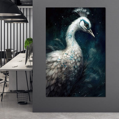 Majestic Bird HinduOmDesigns Gallery Wrap / 20" x 30" Posters, Prints, & Visual Artwork hindu canvas wall art GAV3NO44