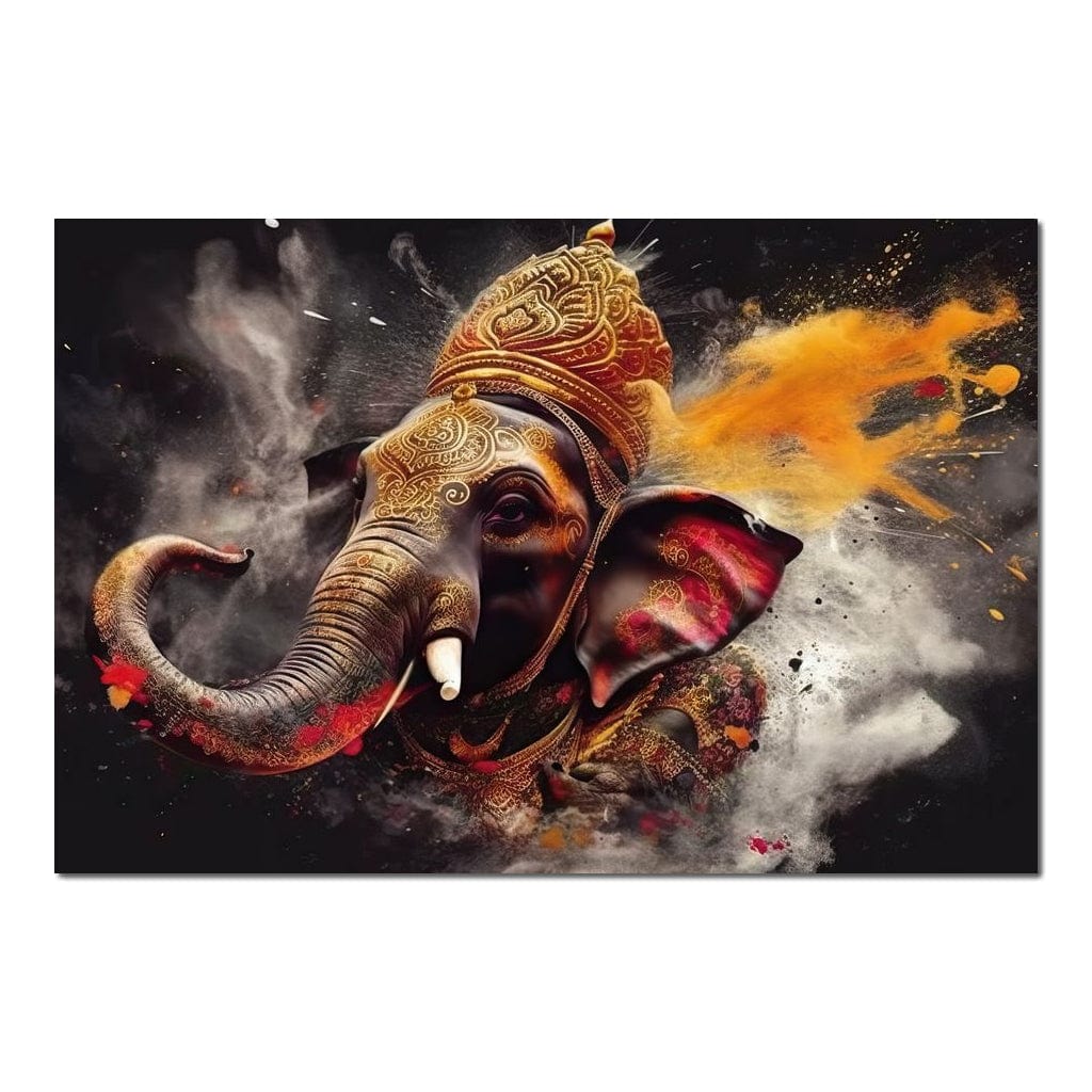 Lord of Intelligence HinduOmDesigns Poster / 30" x 20" Posters, Prints, & Visual Artwork hindu canvas wall art E9GLQEVS