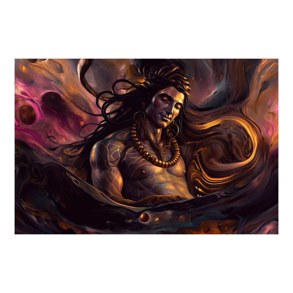 Artistic Shiva HinduOmDesigns Poster / 30" x 20" Posters, Prints, & Visual Artwork hindu canvas wall art KQ4TPONG