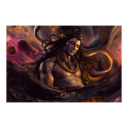 Artistic Shiva HinduOmDesigns Poster / 30" x 20" Posters, Prints, & Visual Artwork hindu canvas wall art KQ4TPONG