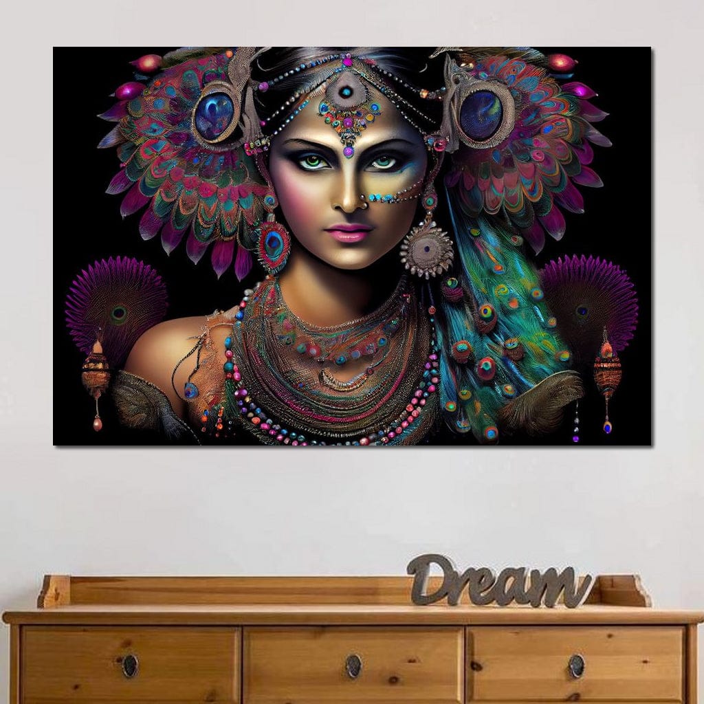 Transcending Universe HinduOmDesigns Gallery Wrap / 30" x 20" Posters, Prints, & Visual Artwork hindu canvas wall art B53KYK50