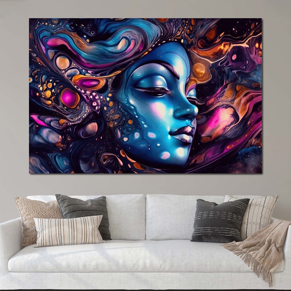 Krishna's Gems HinduOmDesigns Gallery Wrap / 30" x 20" Posters, Prints, & Visual Artwork hindu canvas wall art 6UUUUIQG