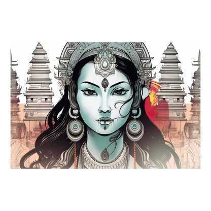 Enchanting Tales HinduOmDesigns Poster / 30" x 20" Posters, Prints, & Visual Artwork hindu canvas wall art 24YF4ZZN