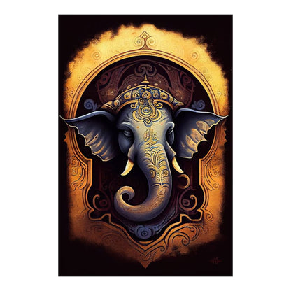 Lord of Prosperity HinduOmDesigns Poster / 20" x 30" Posters, Prints, & Visual Artwork hindu canvas wall art 0T39VHN0