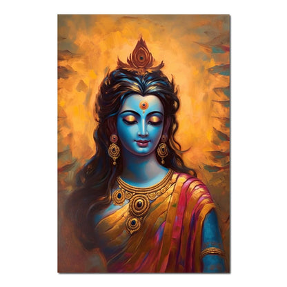 The Hindu Goddess HinduOmDesigns Poster / 20" x 30" Posters, Prints, & Visual Artwork hindu canvas wall art A20WA9OG