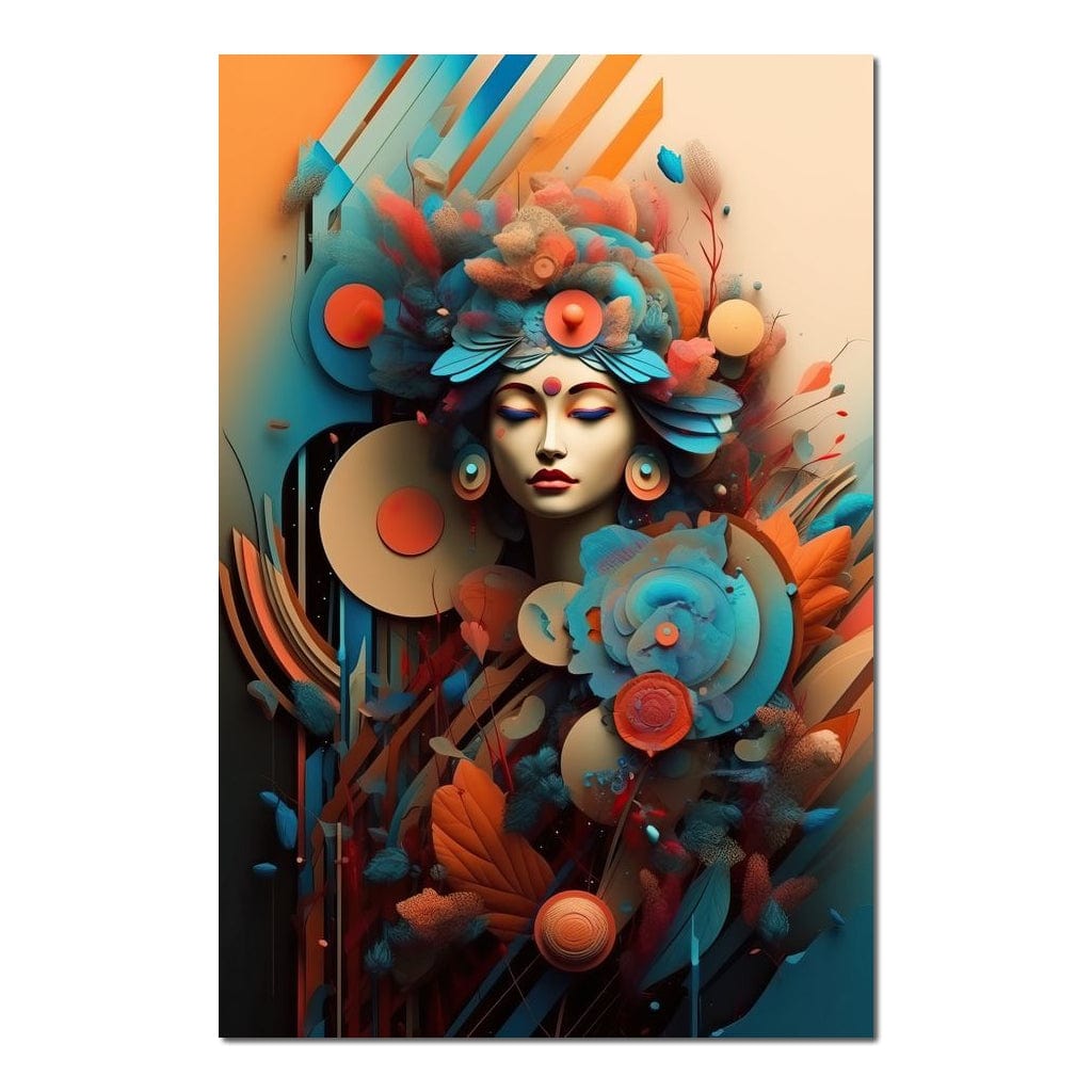 Hindu Goddess 7 HinduOmDesigns Poster / 20" x 30" Posters, Prints, & Visual Artwork hindu canvas wall art 1K8PV7RS