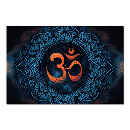 Om Mantra HinduOmDesigns Poster / 30" x 20" Posters, Prints, & Visual Artwork hindu canvas wall art 46SRMKWM