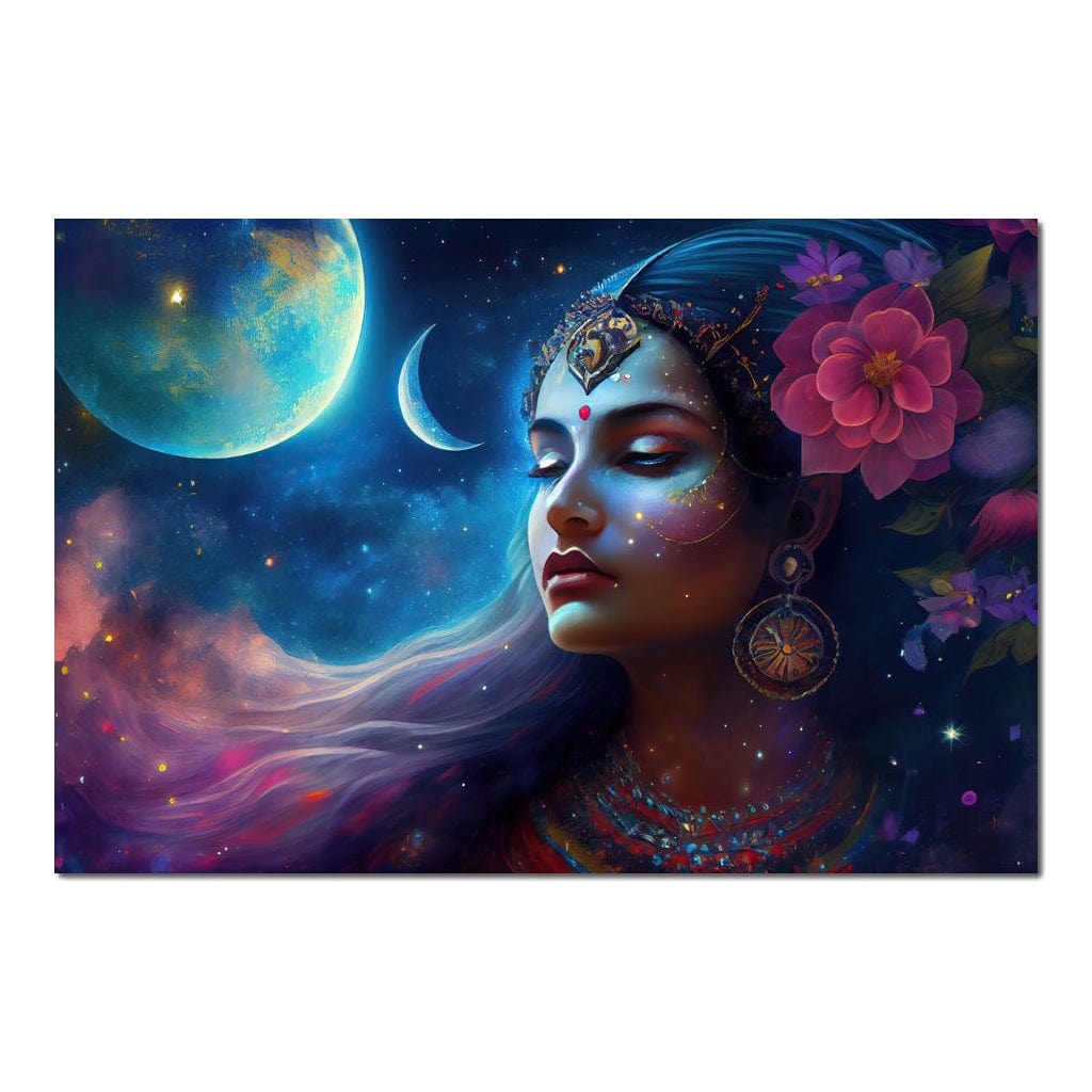 Radha Constellation HinduOmDesigns Poster / 30" x 20" Posters, Prints, & Visual Artwork hindu canvas wall art FLLQFFDC