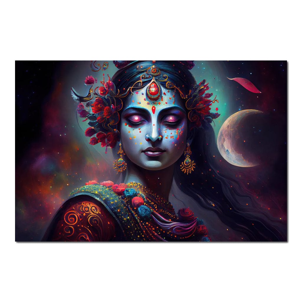 Divine Radha HinduOmDesigns Poster / 30" x 20" Posters, Prints, & Visual Artwork hindu canvas wall art F5R34I61