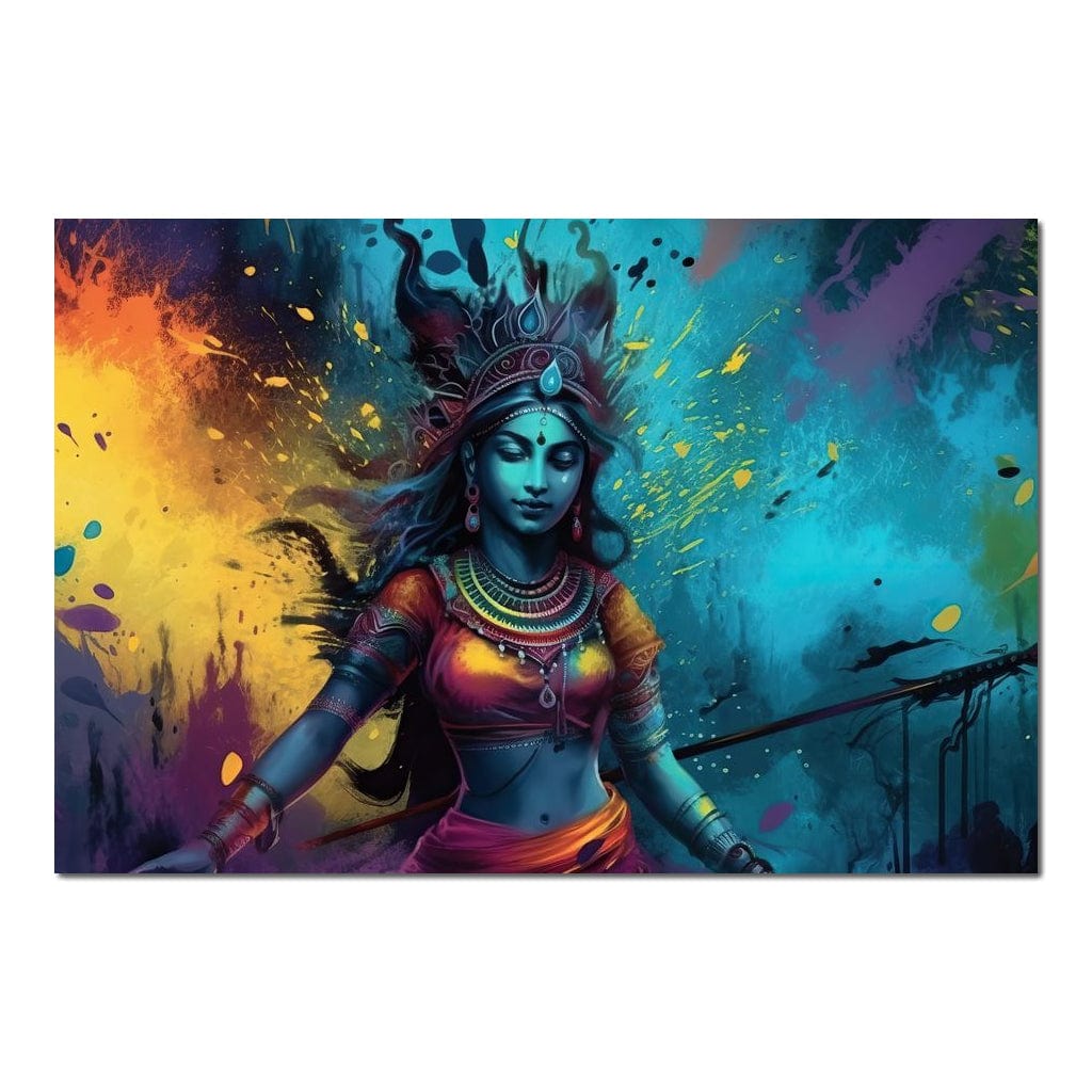 Ethereal Krishna HinduOmDesigns Poster / 30" x 20" Posters, Prints, & Visual Artwork hindu canvas wall art Z1KN69QK