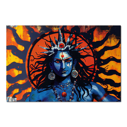 Shiva Cosmic Aura HinduOmDesigns Poster / 30" x 20" Posters, Prints, & Visual Artwork hindu canvas wall art 6RLSYREL
