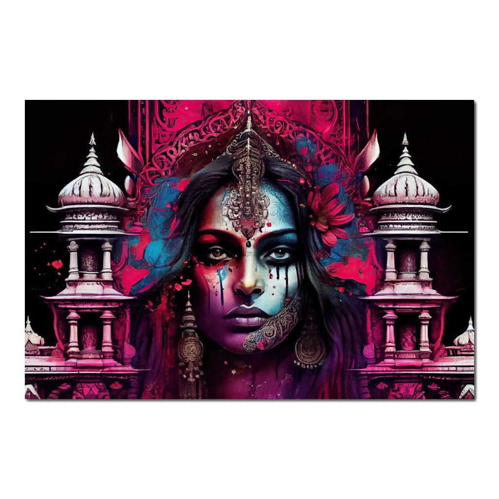 Radha Inspired Art HinduOmDesigns Poster / 30" x 20" Posters, Prints, & Visual Artwork hindu canvas wall art ZFXIJX2V