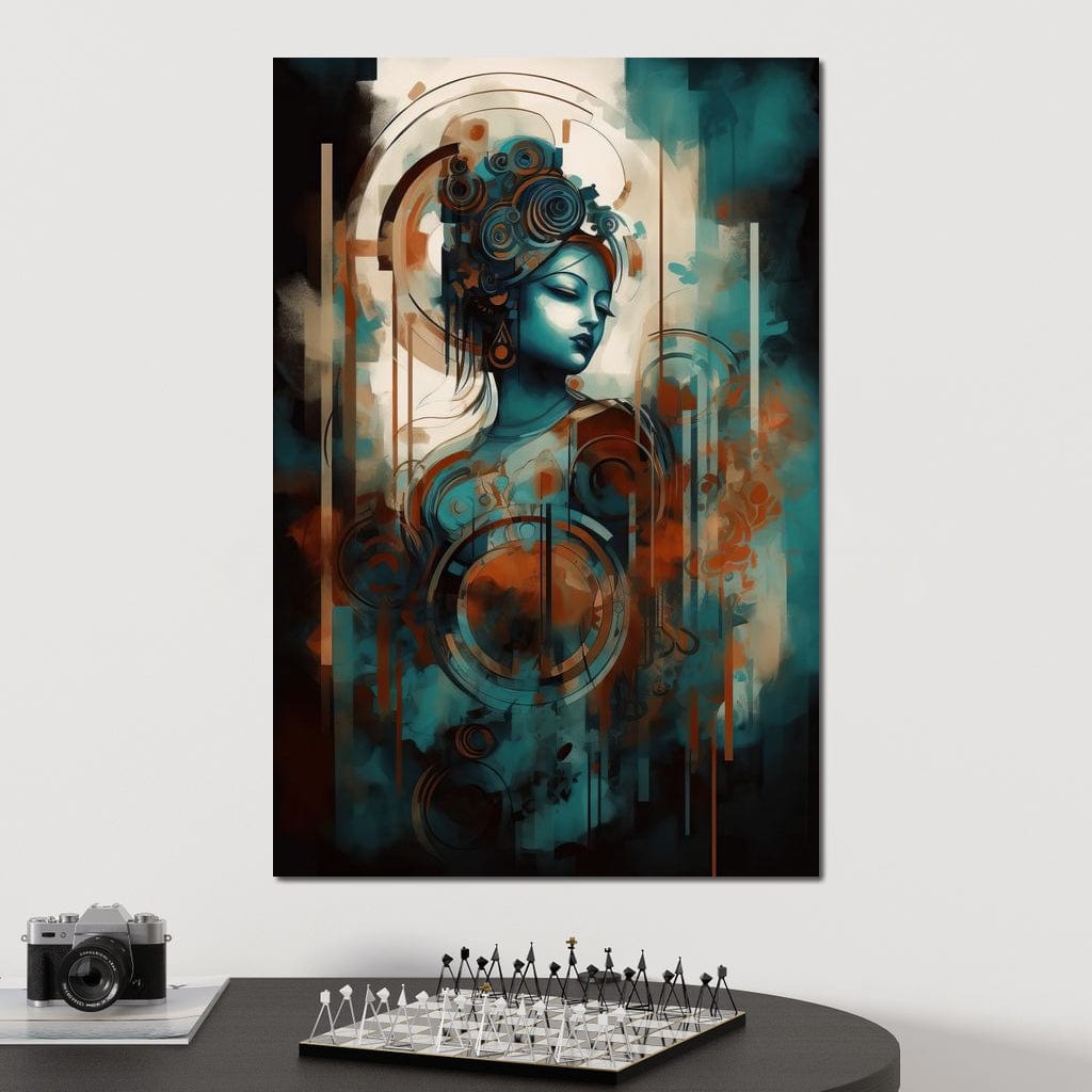 Hindu Goddess 9 HinduOmDesigns Gallery Wrap / 20" x 30" Posters, Prints, & Visual Artwork hindu canvas wall art MYM4UDUR